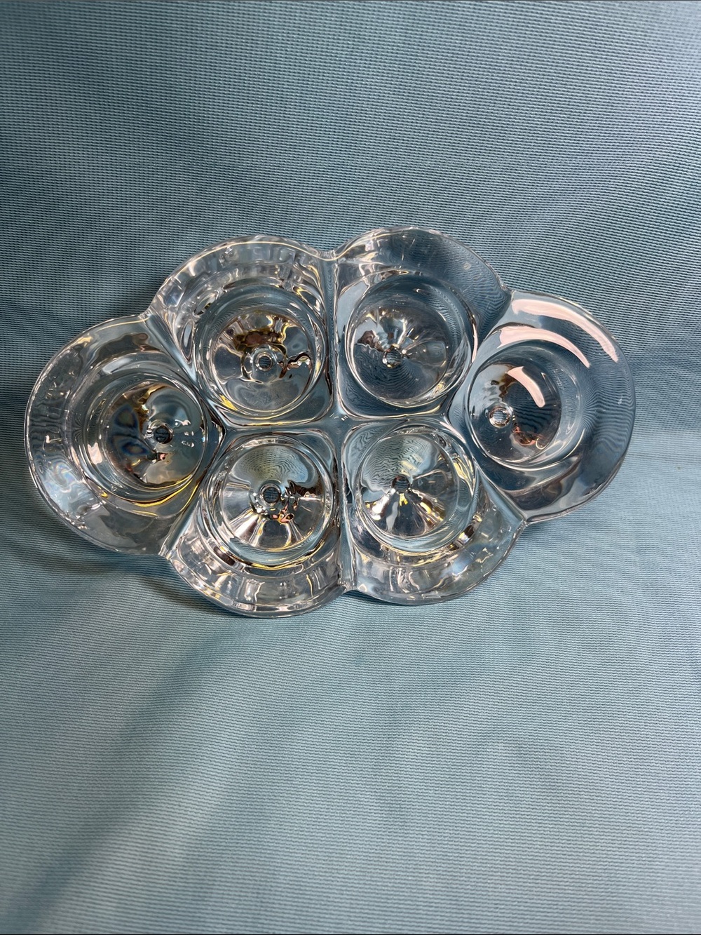 Glass Cone Ring Holders - Clear